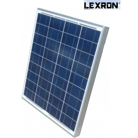 40 Watt Polikristal Güneş Paneli Lexron	